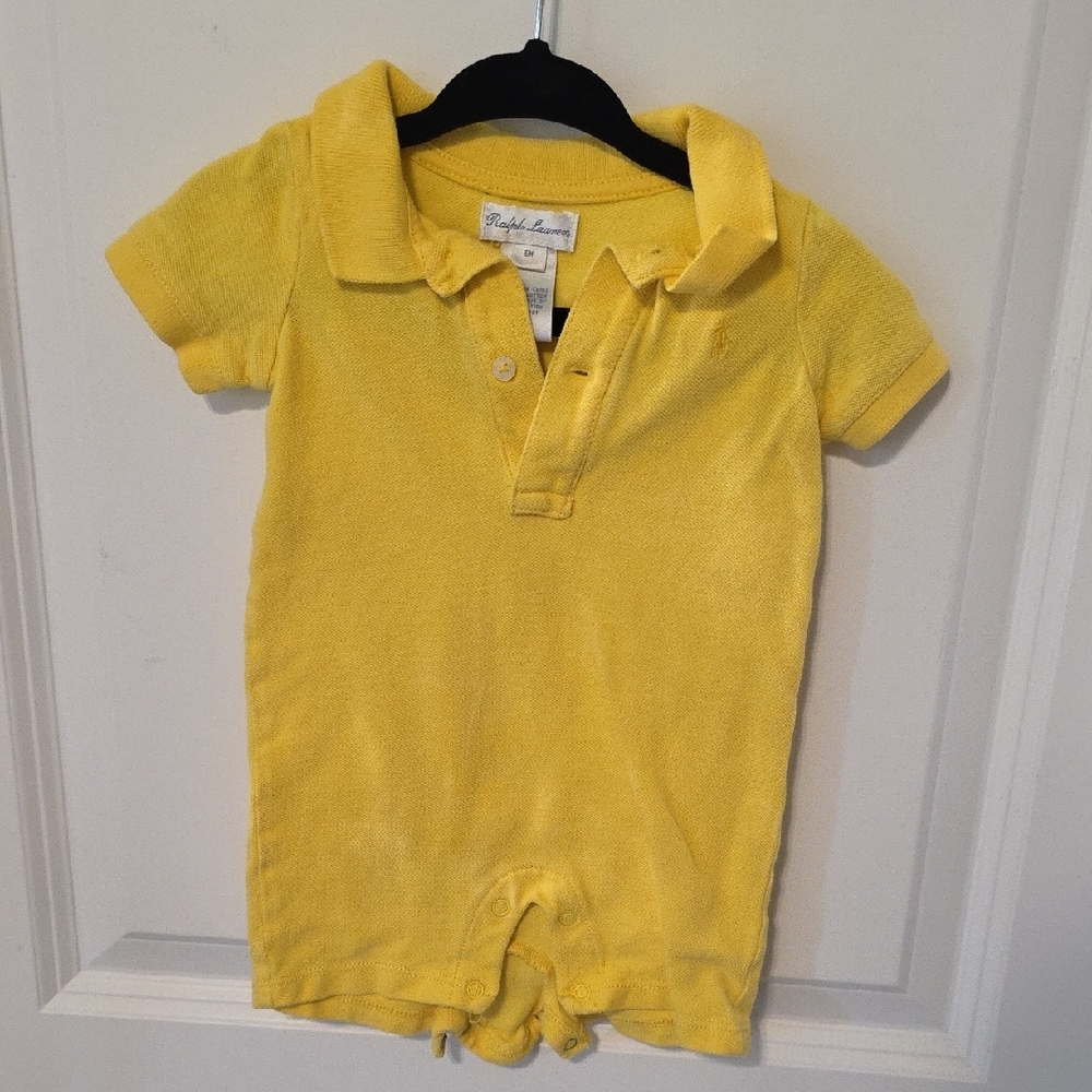 Yellow Kids Polo Shirt
